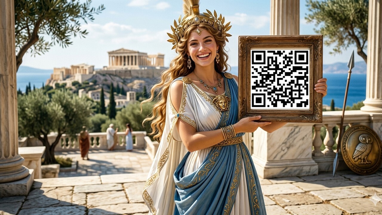 雅典娜的QR